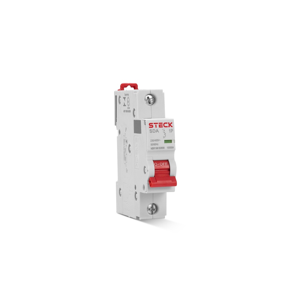 SDZD61C20 Int. Aut. Termomagnetico Para Riel 1P 20A 10Ka 230Vac Curva C